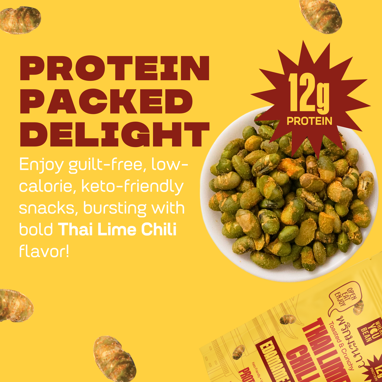 Where You Bean Edamame Beans Snack