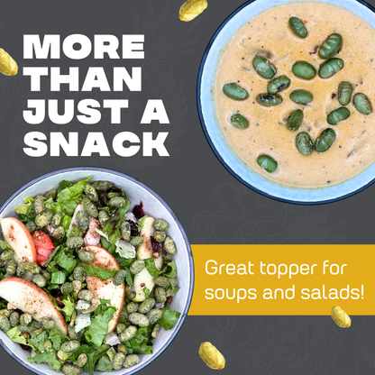 Truffle Salt - Toasted & Crunchy Edamame Snacks (8pack) 0.9oz