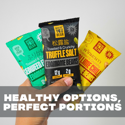 Truffle Salt - Toasted & Crunchy Edamame Snacks (8pack) 0.9oz