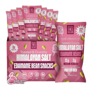 Himalayan Salt - Toasted & Crunchy Edamame Snacks (8pack) 0.9oz