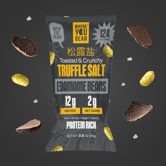 Truffle Salt - Toasted & Crunchy Edamame Snacks (8pack) 0.9oz